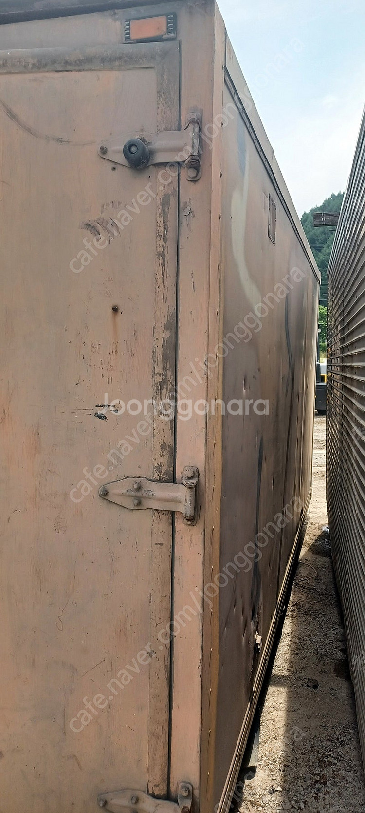 미군 컨테이너 공구 박스 간이창고 탑차 공구선반 창고 알루미늄--3